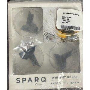 Sparq Home Set of 3 State of New York Shaped Whiskey Rocks